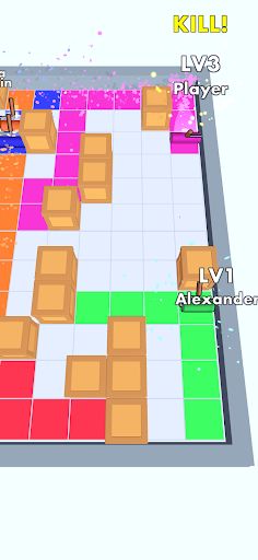 Roller Splat.io - Screenshot 1