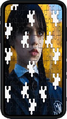 Wednesday Addams Jigsaw Puzzle - Screenshot 2
