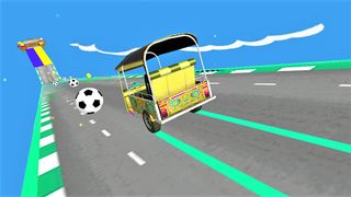 Tricky Rickshaw Stunt TukTuk - Screenshot 1