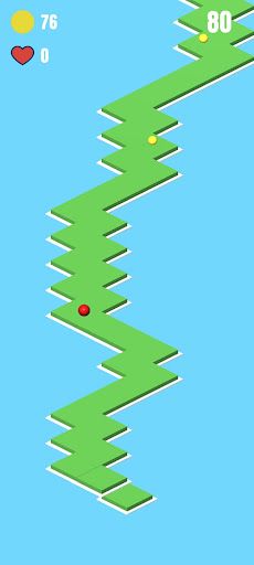 ZigZag Ball - Screenshot 2