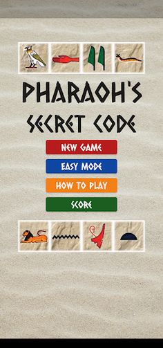 Mastermind Pharaoh's Code - Screenshot 1