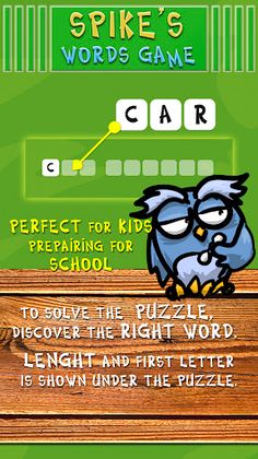 Spike's Word Game - Screenshot 4