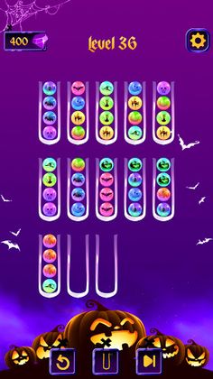 Halloween Sort-Halloween World - Screenshot 3