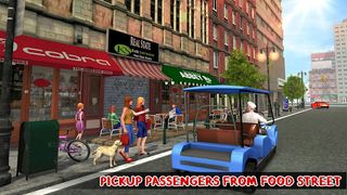 Electric Car Taxi Driving Game - Screenshot 2