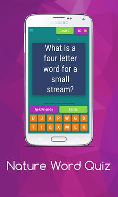 NATURE WORD QUIZ - Screenshot 4