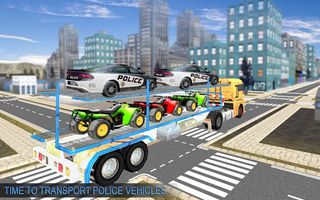 US Police Moto ATV Quad Bike - Screenshot 3