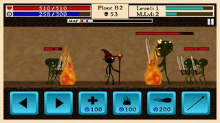 The Wizard - Stickman 2mb Game - Screenshot 1