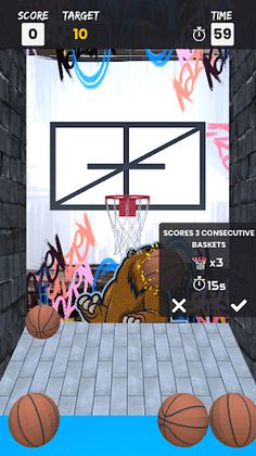 Crazy basketball - Screenshot 2