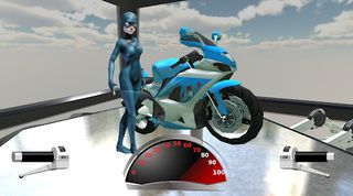 Superhero Moto Bike Race - Screenshot 1
