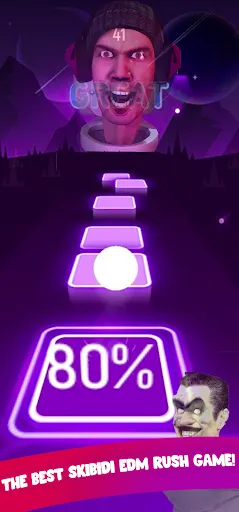 Skibidi Toilet Music Tiles Hop - Screenshot 3