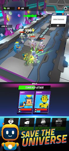 Superheroes Idle RPG League - Screenshot 1