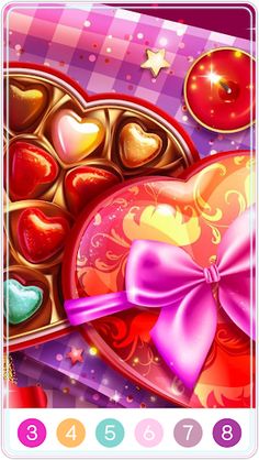 Candy Color by Number - Screenshot 1