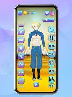 Anime Boys Dress Up Games - Screenshot 2