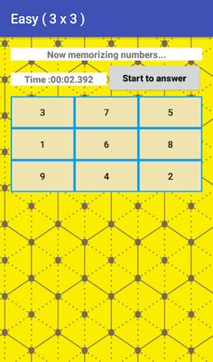 Memorize Numbers! Try checking - Screenshot 3