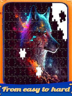 Wolf Puzzles Jigsaw - Screenshot 1