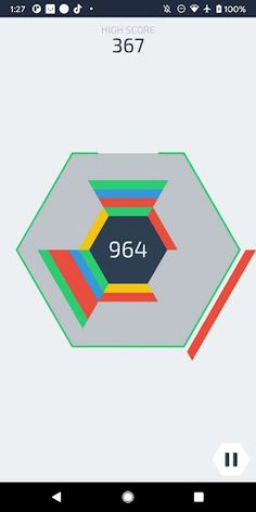 Hextris - Puzzle Game - Screenshot 2