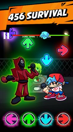 456 Survival Fnf Mod - Screenshot 1