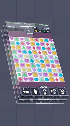 Match 3 - Move It - Screenshot 2