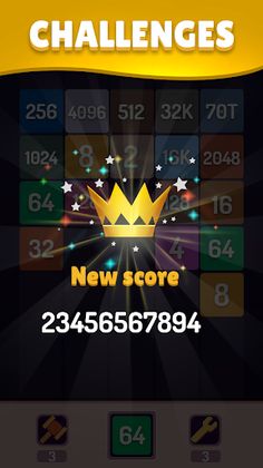 Merge Number : 2048 Puzzle Gam - Screenshot 4