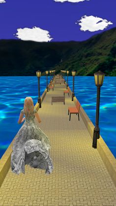 Cinderella. 3D Runner. - Screenshot 2