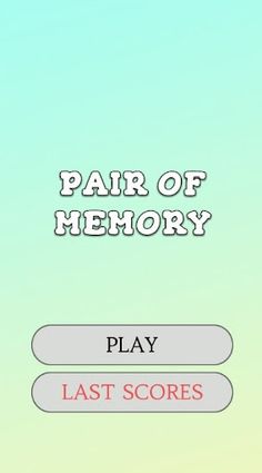Pair of Memory - Screenshot 2