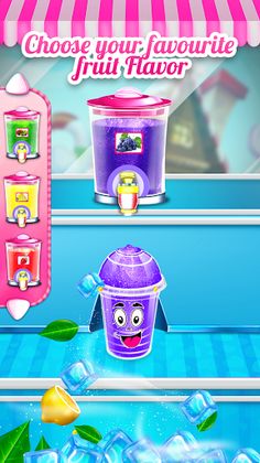 Frozen icy Slushy Cooking fun - Screenshot 1