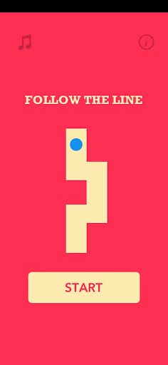 Follow Line Game - Screenshot 1
