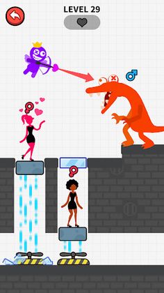 Love Archer rainbow monster - Screenshot 3