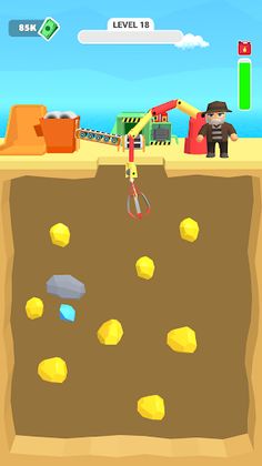 Gold Miner 3D - Screenshot 1