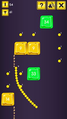 Snake and Bricks - Screenshot 1