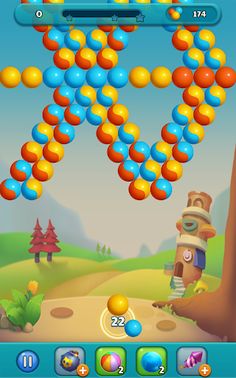 Happy Pop: Bubble Shooter Fun - Screenshot 1