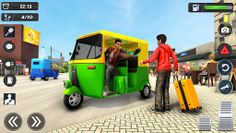 Tuk Tuk Auto Driving 3D Games - Screenshot 3