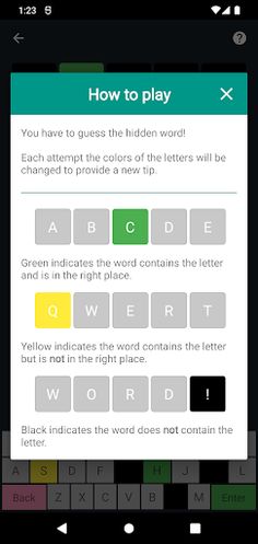 Guess the word game - Screenshot 3