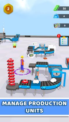 Toys Factory! Idle Tycoon Game - Screenshot 2