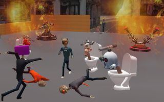 Toilet Monster Survival Games - Screenshot 2