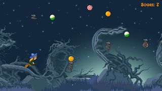 Halloween Flying Witch - Screenshot 2