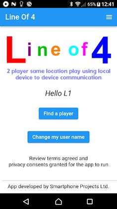 Line of 4 - Screenshot 1