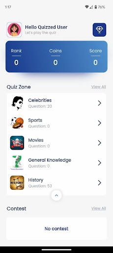 Quizzed – QuizApp, Learn, Earn - Screenshot 2