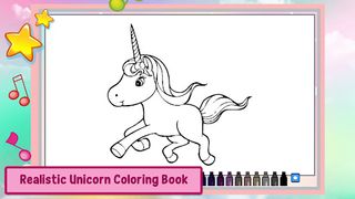 Unicorn Coloring Book & Puzzle - Screenshot 3