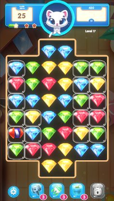 Diamond Jewel Match Blast - Screenshot 1