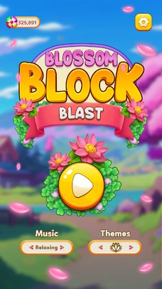 Blossom Block Blast - Screenshot 1