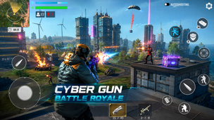 Cyber Gun: Battle Royale Games - Screenshot 1