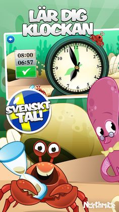 Lär dig klockan med Miniklubb - Screenshot 2