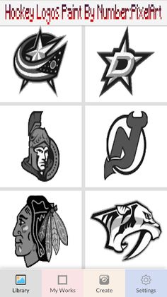 IceHockey Logo Color By Numbe: - Screenshot 2