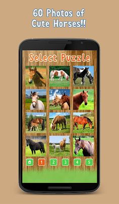 Sliding Tile Puzzle: Horses - Screenshot 2