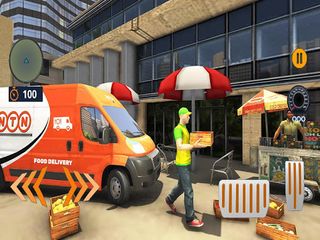 Fast Food Truck Driving - Food - Screenshot 2