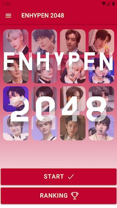 ENHYPEN 2048 Game - Screenshot 2