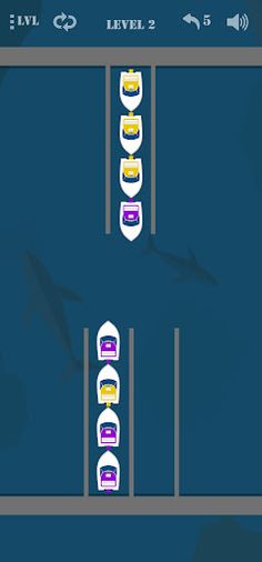 BoatSort: Boat Parking Puzzle - Screenshot 2