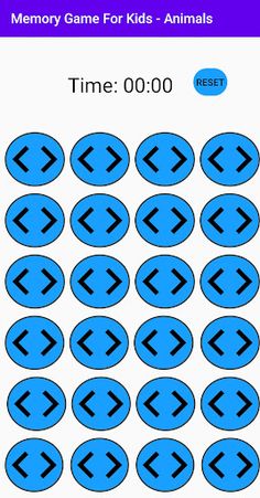 Memory Game For Kids - Animals - Screenshot 4