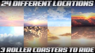 Sky High Roller Coaster VR - Screenshot 2